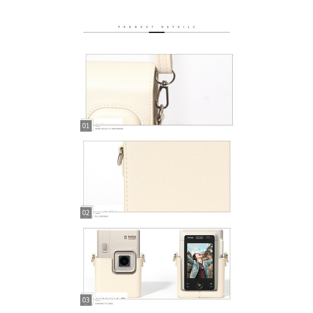 Instax mini LiPlay+ PU Leather Camera Case