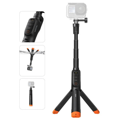 Telesin DJI Osmo Action 6 / 5 Pro / 4 Underwater Floating Remote Selfie Tripod Stick