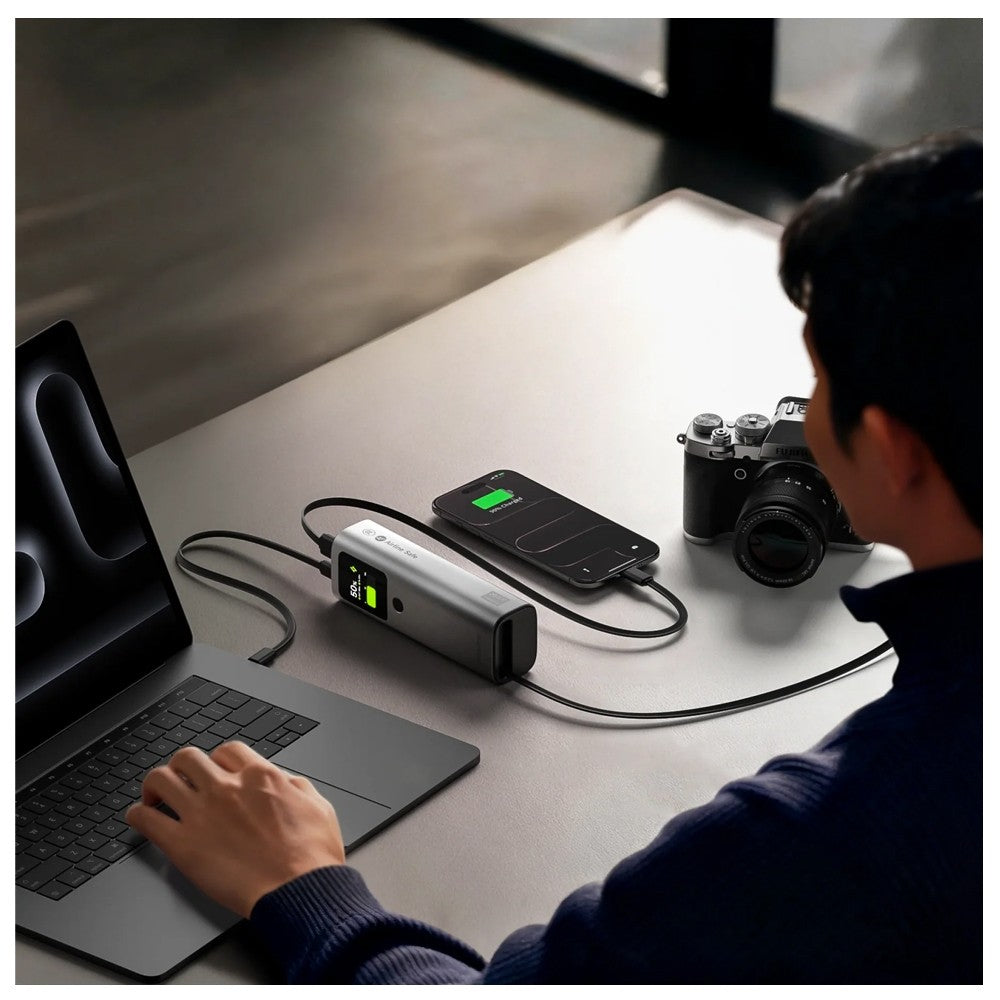 Sharge Retractable 165 Laptop Power Bank 20000mAh 165W Built in Cable