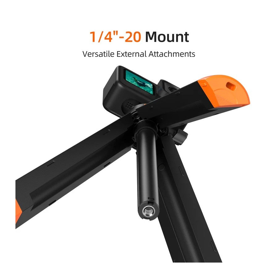 TELESIN Floating Tripod Selfie Stick Floaty bobber For DJI Insta360 GoPro Action Camera
