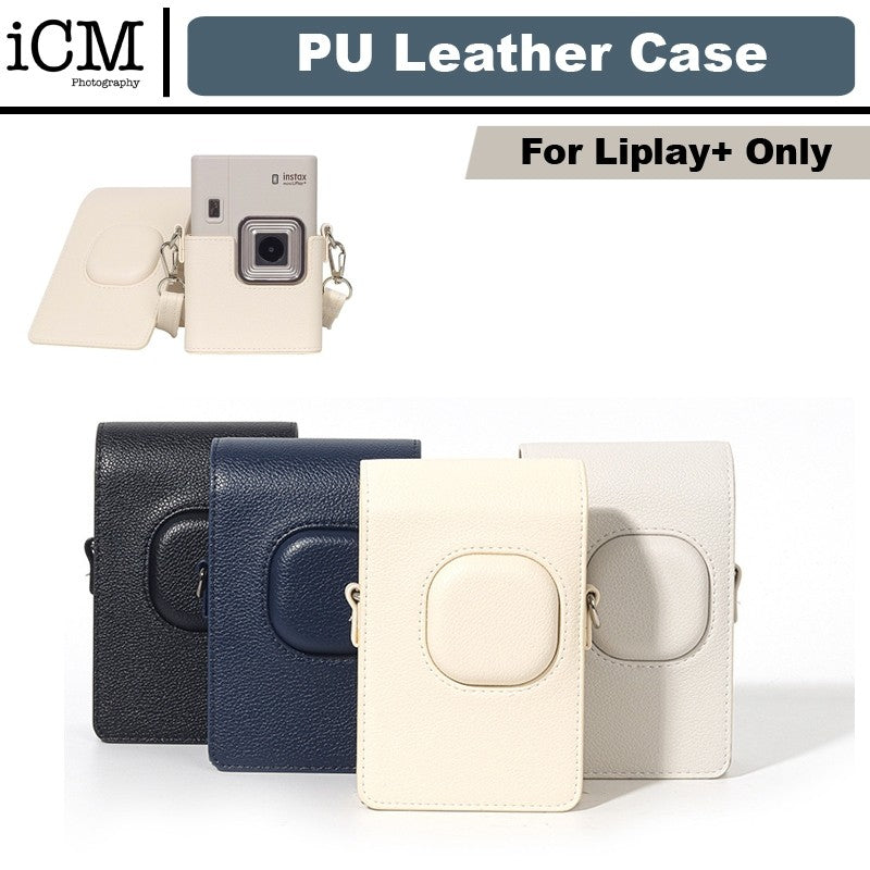 Instax mini LiPlay+ PU Leather Camera Case