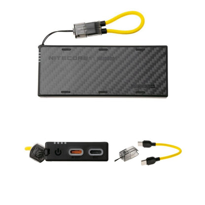 Nitecore NB10000 Gen 4 Carbon Fiber Energy Brick 10000mAh Powerbank