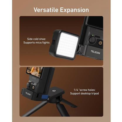 TELESIN DJI Osmo Pocket 4 / 3 Magnetic Mount Stand Expansion Adapter