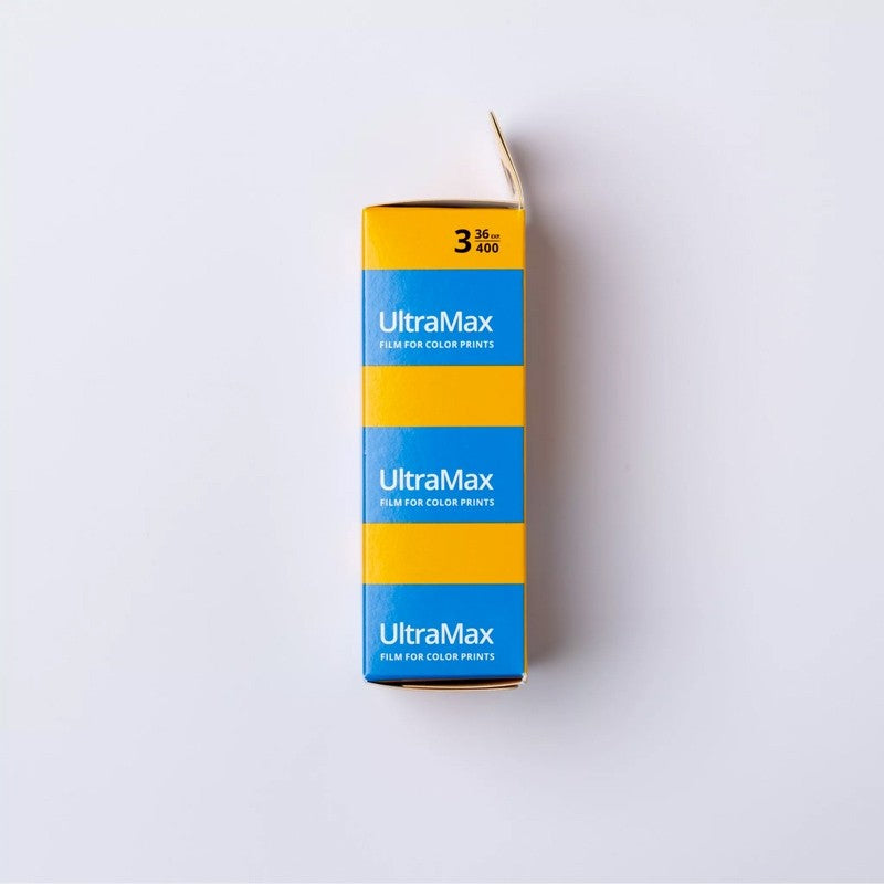 Kodak Ultramax 400 36 Exposures 3 Roll Pack