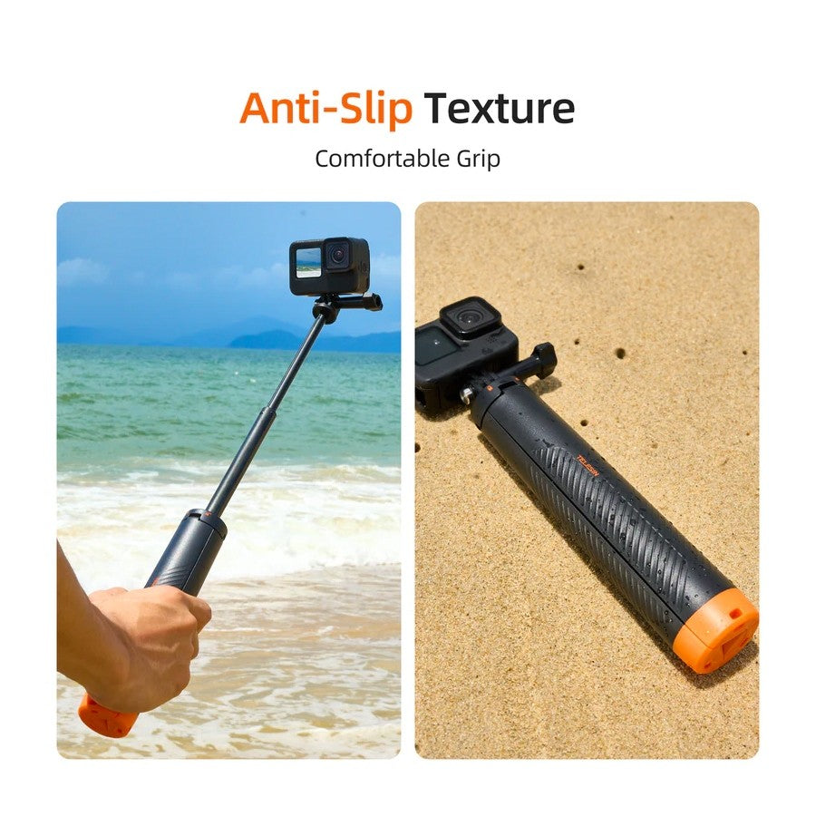 TELESIN Floating Tripod Selfie Stick Floaty bobber For DJI Insta360 GoPro Action Camera