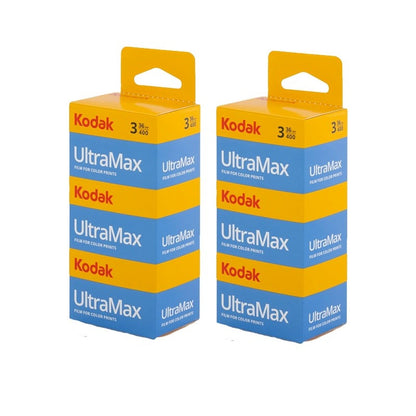 Kodak Ultramax 400 36 Exposures 3 Roll Pack