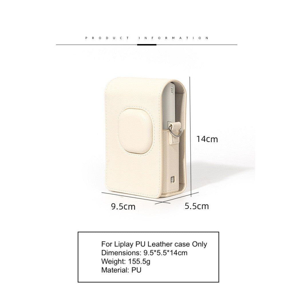 Instax mini LiPlay+ PU Leather Camera Case