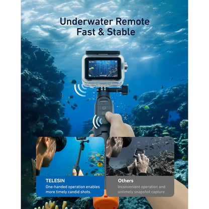 Telesin DJI Osmo Action 6 / 5 Pro / 4 Underwater Floating Remote Selfie Tripod Stick