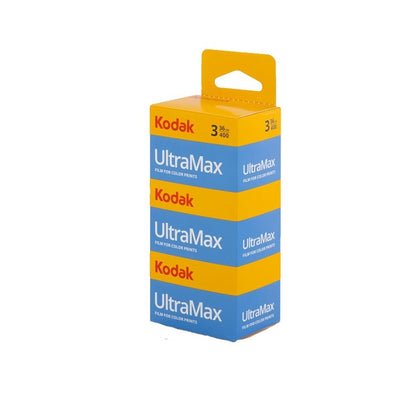 Kodak Ultramax 400 36 Exposures 3 Roll Pack