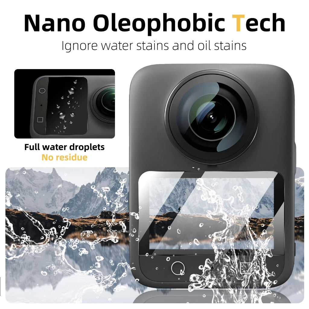 DJI Osmo 360 Ultra 9H HD Tempered Glass  Screen Protector