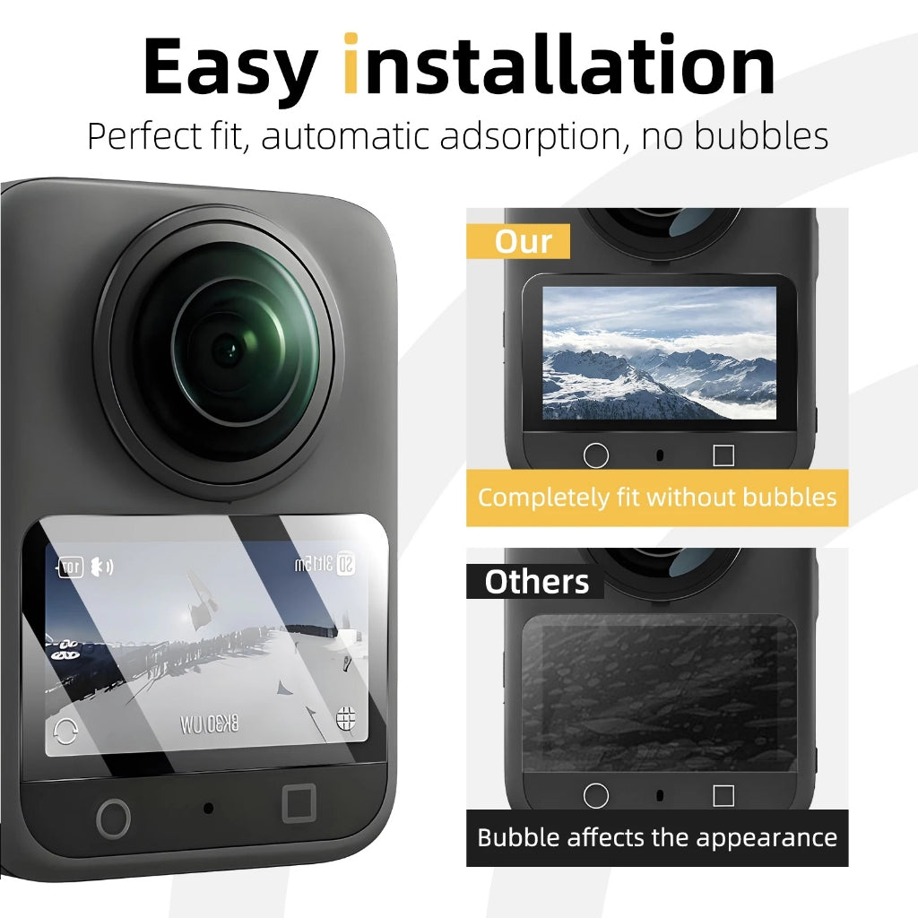 DJI Osmo 360 Ultra 9H HD Tempered Glass  Screen Protector