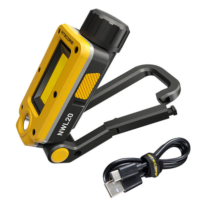 Nitecore NWL20 600 Lumens Triple Output Rechargeable Work Camping Light