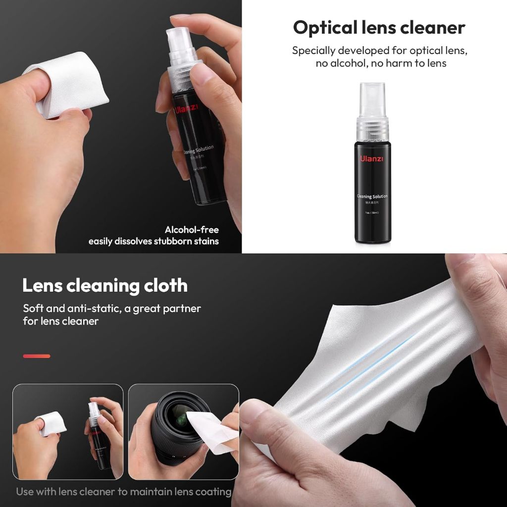 Ulanzi 10-In-1 APS-C Camera Lens Cleaning Kit C058 CO72