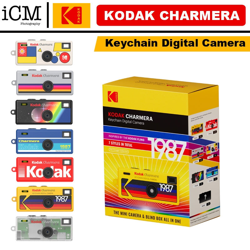 Kodak Charmera Keychain Digital Camera – ICM Photo Pte Ltd