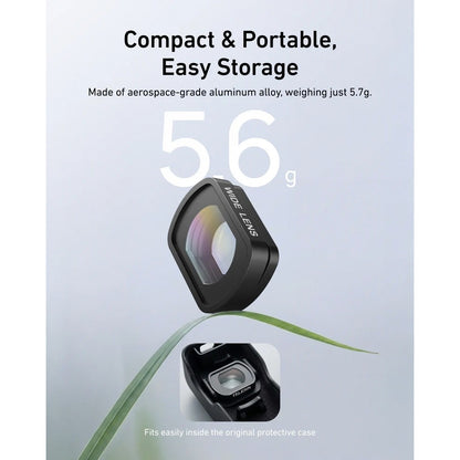 Telesin DJI Osmo Pocket 4 3 Wide Angle Lens Filter