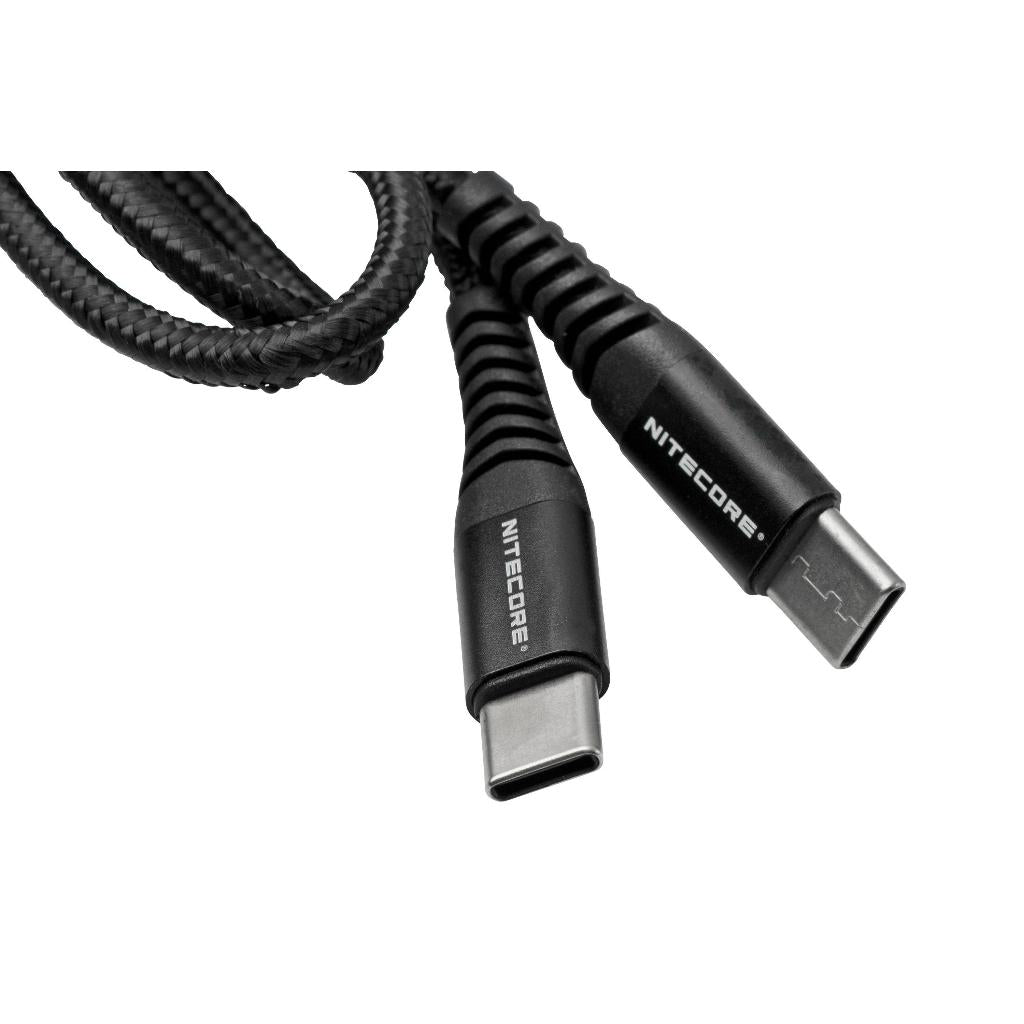 Nitecore 60W USB-C to USB-C Charging Cable 1m