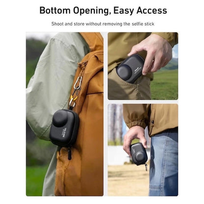 TELESIN Mini Hard Case for DJI Osmo Action 6 5pro 4 3 Camera EVA Protective Carrying Pouch Lightweight