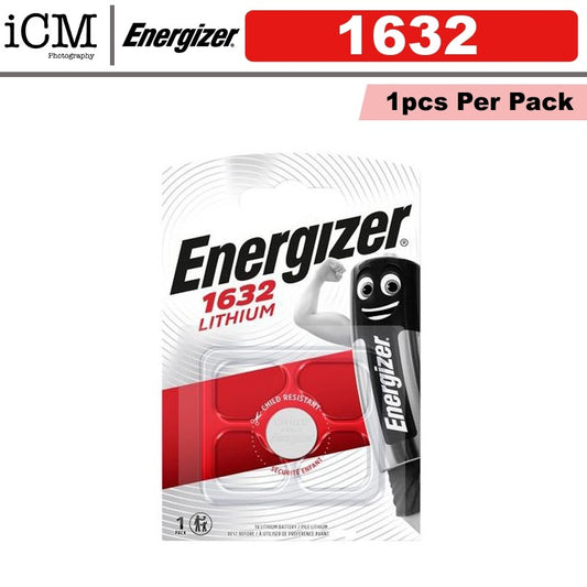 ENERGIZER LITHIUM COIN 1632 CR1632 3V BATTERIES