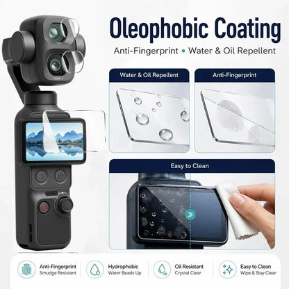 DJI Osmo Pocket 4p 4 Pro AR Tempered Glass Screen Protector