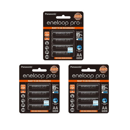 Panasonic eneloop pro AA Ni-MH Rechargeable Batteries