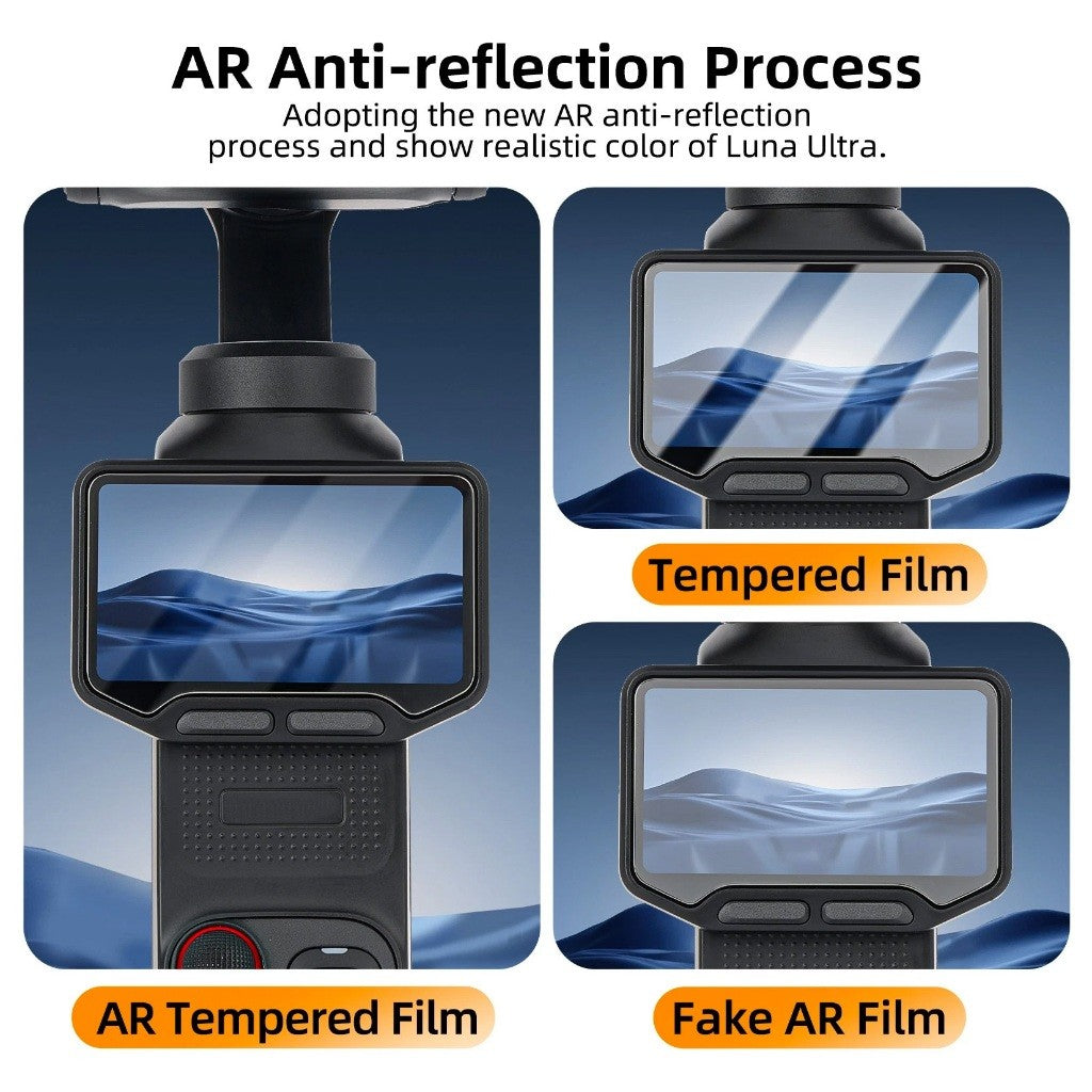 Insta360 Luna Ultra Anti-Reflective Tempered Glass Screen & Lens Protector