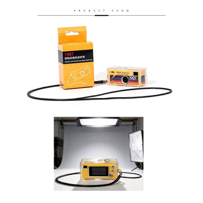 Kodak Charmera Keychain Digital Camera Clear Hard Shell Protective Cover
