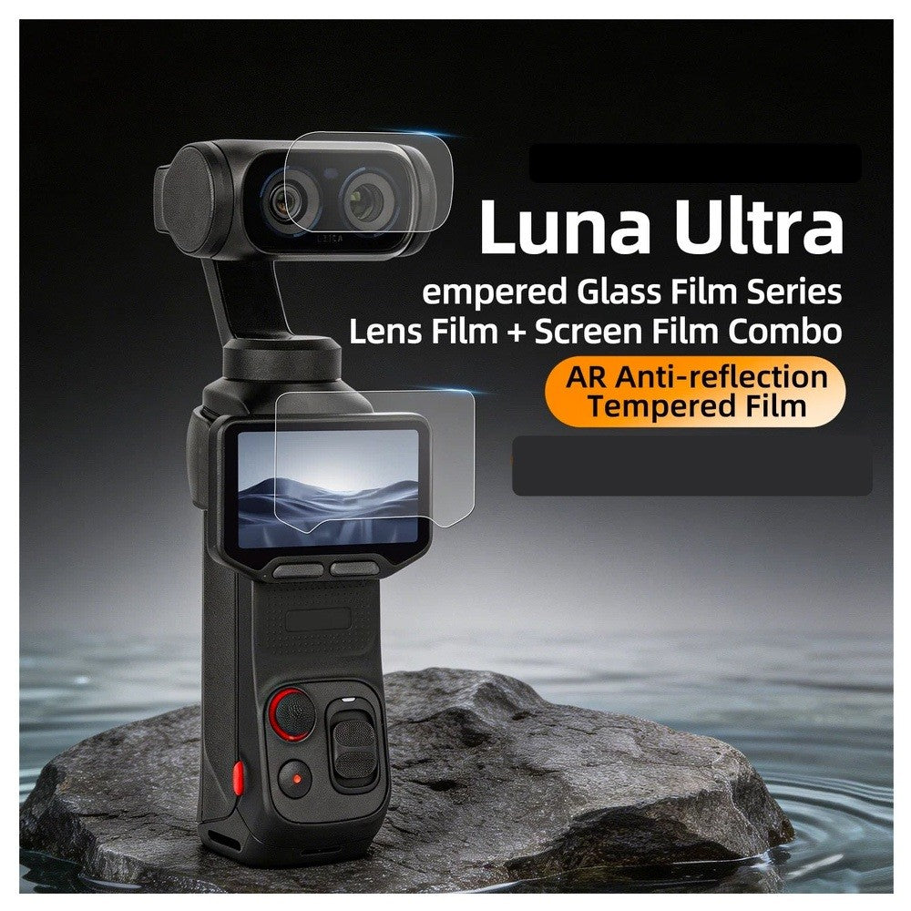 Insta360 Luna Ultra Anti-Reflective Tempered Glass Screen & Lens Protector