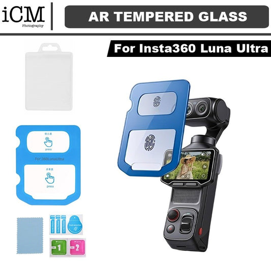 Insta360 Luna Ultra Anti-Reflective Tempered Glass Screen & Lens Protector