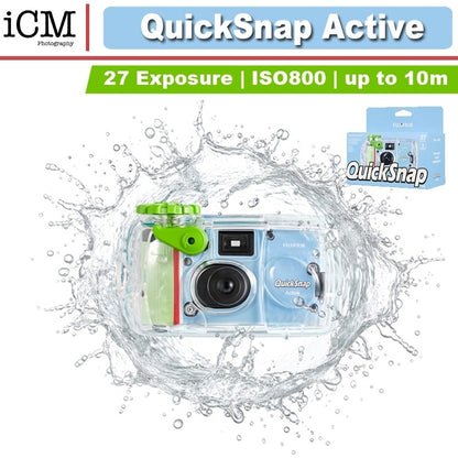 Fujifilm QuickSnap Active Waterproof 35mm Disposable Film Camera