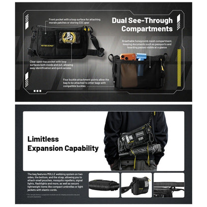 Nitecore SLB08 Modular Sling Bag - 2L Capacity