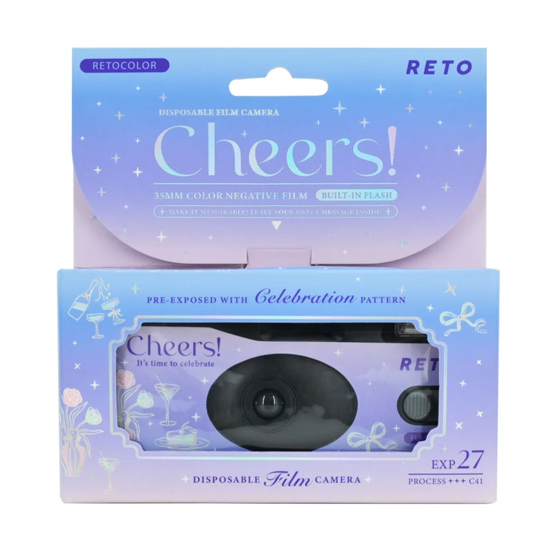 RETOCOLOR Cheers 400 35mm Disposable Film