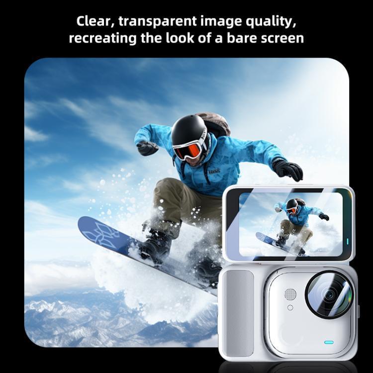 Insta360 GO Ultra 9H Tempered Glass Protective Film (Screen + Lens)
