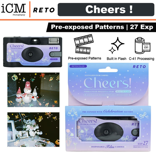 RETOCOLOR Cheers 400 35mm Disposable Film