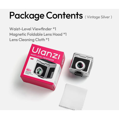 Ulanzi VF01 Waist-Level Viewfinder For Camera Cold Shoe mount