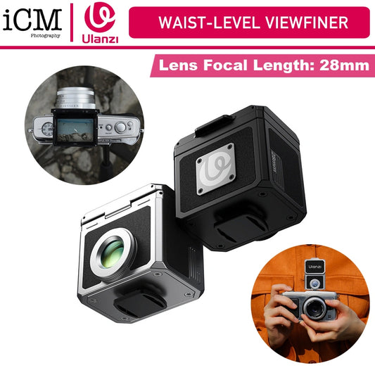 Ulanzi VF01 Waist-Level Viewfinder For Camera Cold Shoe mount