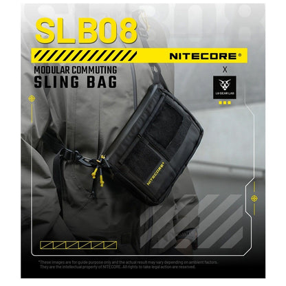 Nitecore SLB08 Modular Sling Bag - 2L Capacity