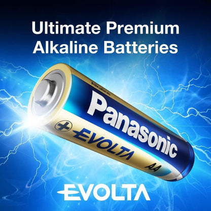 Panasonic EVolta 4pcs AAA Premium Alkaline Battery LR03EG/4B