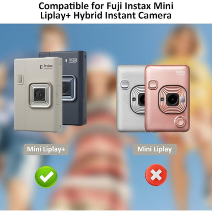 Fujifilm Instax Mini Liplay+ Clear Case Hard PC Protective Case Compatible for Instax Mini Liplay+