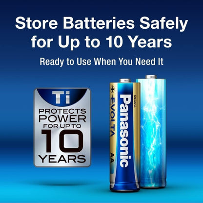 Panasonic EVolta 4pcs AAA Premium Alkaline Battery LR03EG/4B