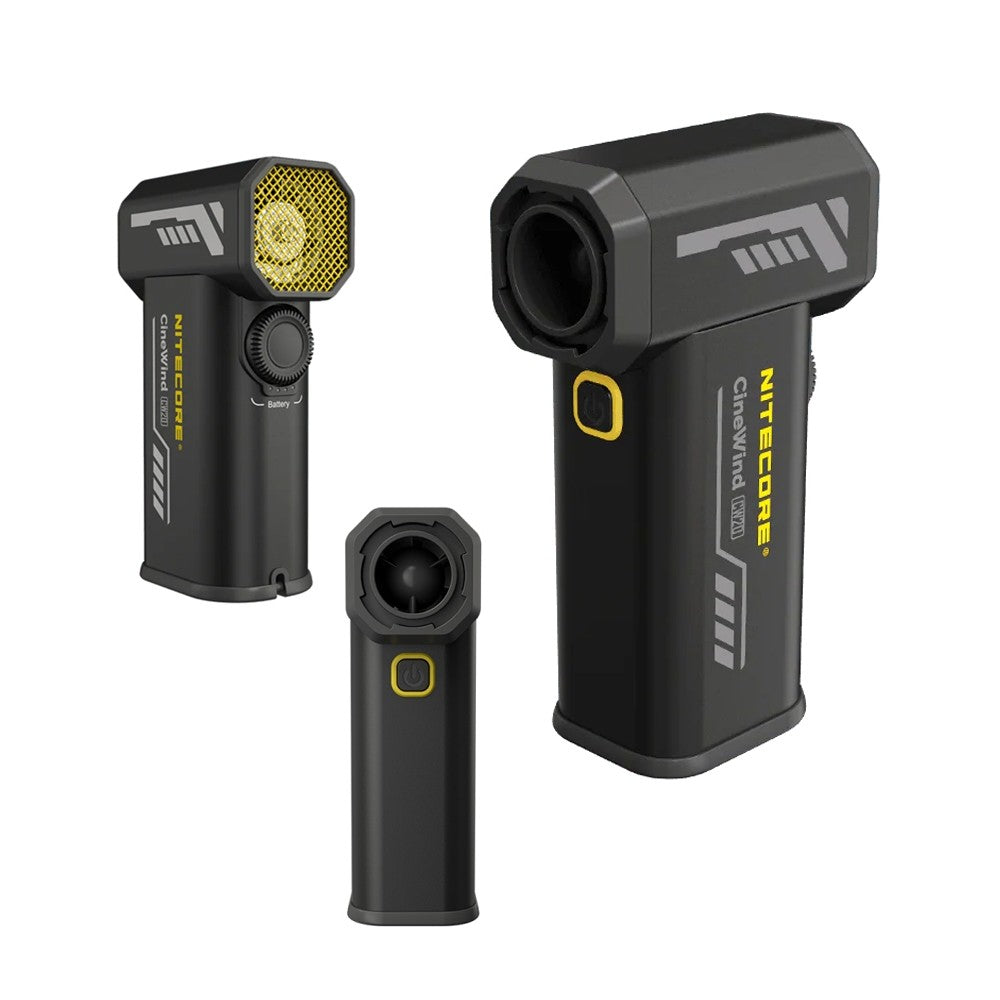 Nitecore Handheld Turbo Fan (150km/h) Multipurpose Pocket Photography Fan