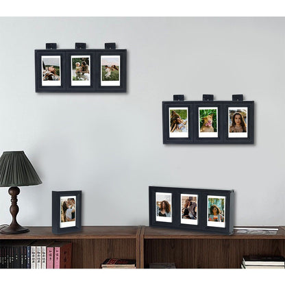 Instax Mini film wall hanging photo frame with storage