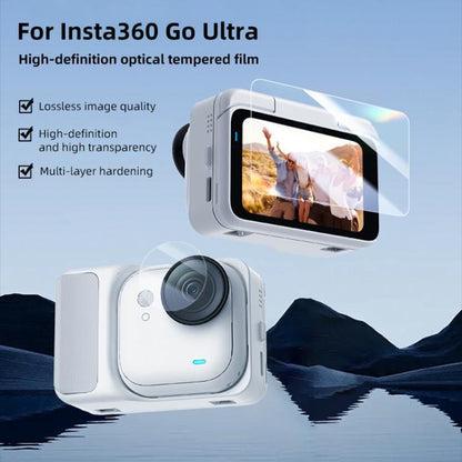 Insta360 GO Ultra 9H Tempered Glass Protective Film (Screen + Lens)