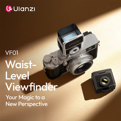 Ulanzi VF01 Waist-Level Viewfinder For Camera Cold Shoe mount
