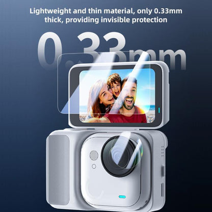 Insta360 GO Ultra 9H Tempered Glass Protective Film (Screen + Lens)