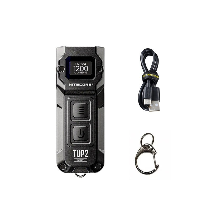 Nitecore TUP2 1200 Lumen USB-C Rechargeable Keychain Flashlight