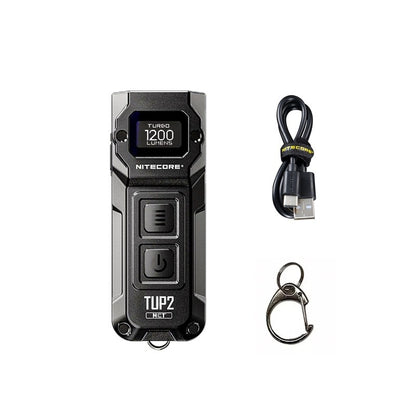 Nitecore TUP2 1200 Lumen USB-C Rechargeable Keychain Flashlight