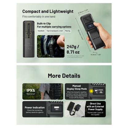 Nitecore EMR23 2-in-1 Electronic Mosquito Repellent Powerbank