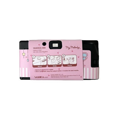 YASHICA 35mm Single Use Film Camera (My Melody Clouded Comfort)