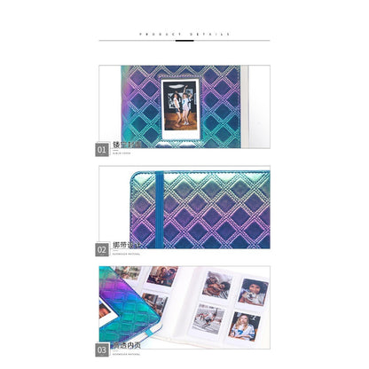 288 Pockets Instax Mini Film Pearly Photo Album for Fujifilm Instax Mini Films